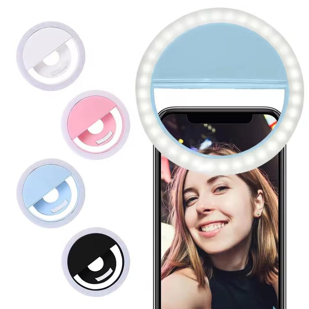 Photography Lighting Game - Lampu Cincin Selfie Clip On Isi
