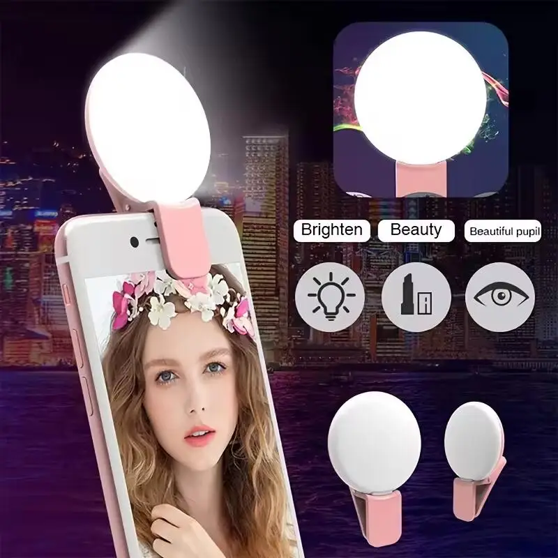 Photography Lighting Game - Lampu Cincin LED Mini Portabel untuk