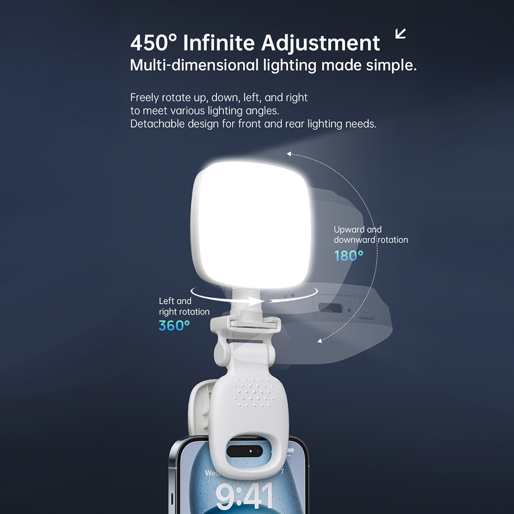 Lampu Selfie LED Mini Portable - Photography Lighting Handheld ulasan dan harga