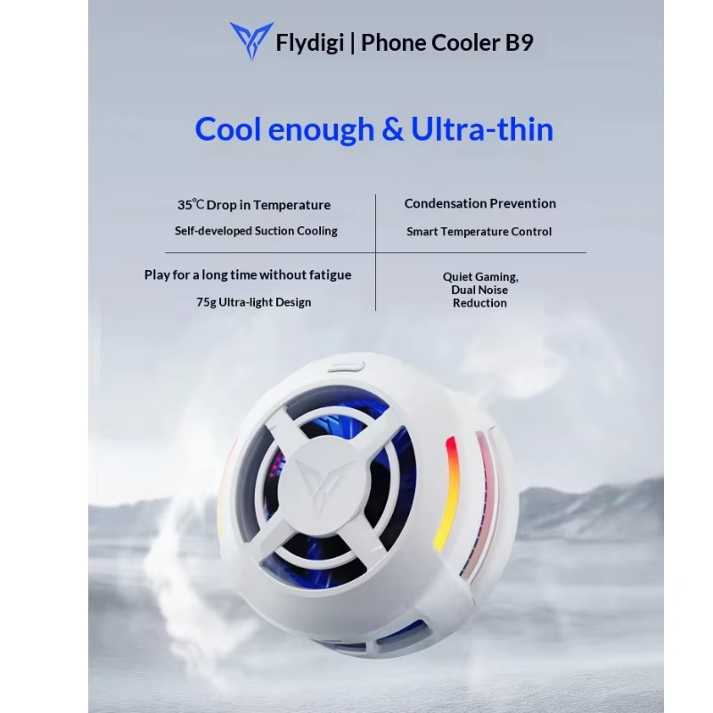 Flydigi B9 Pendingin Ponsel Ma - Photography Lighting Game ulasan dan harga