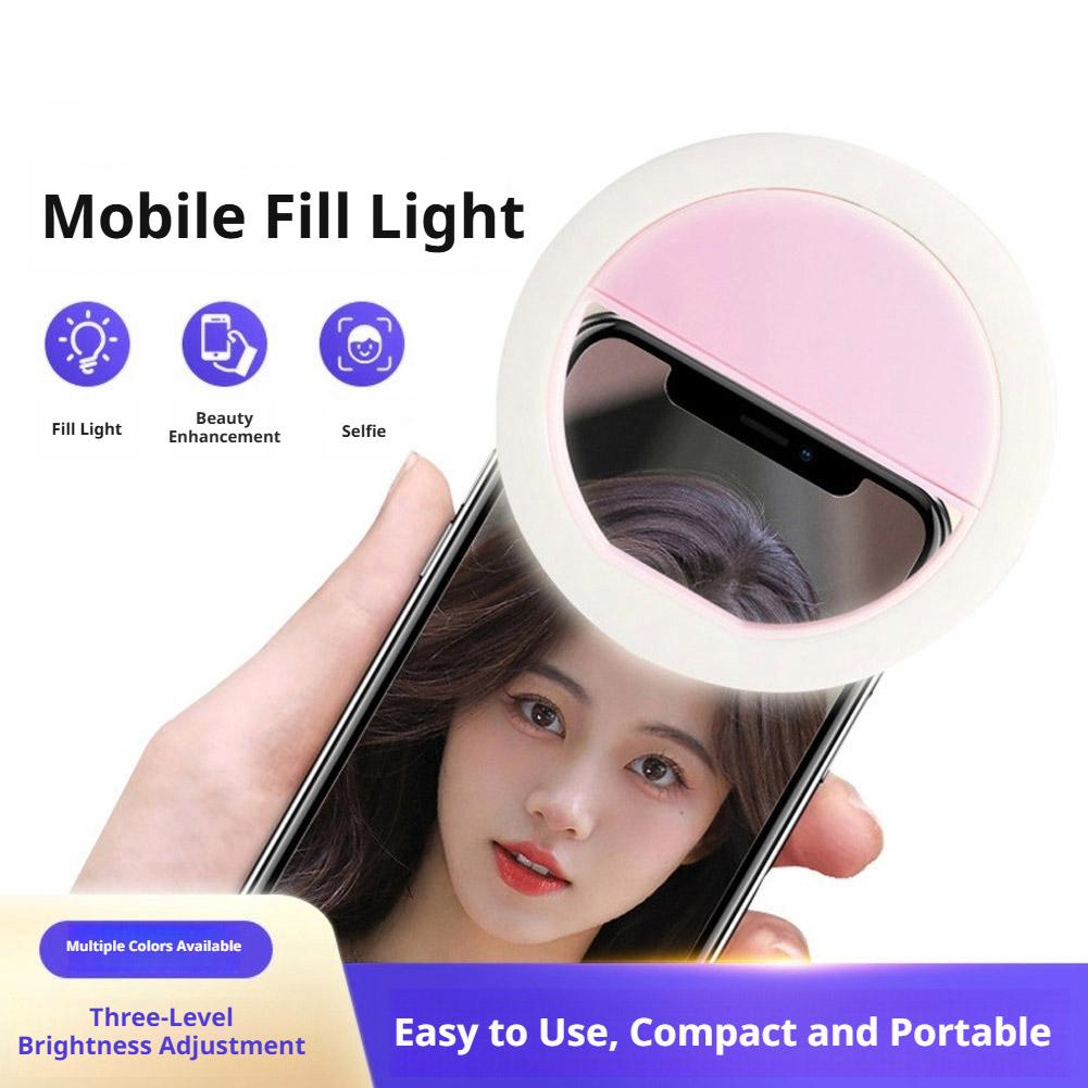 Lampu Cincin Selfie Clip On Is - Photography Lighting Game ulasan dan harga