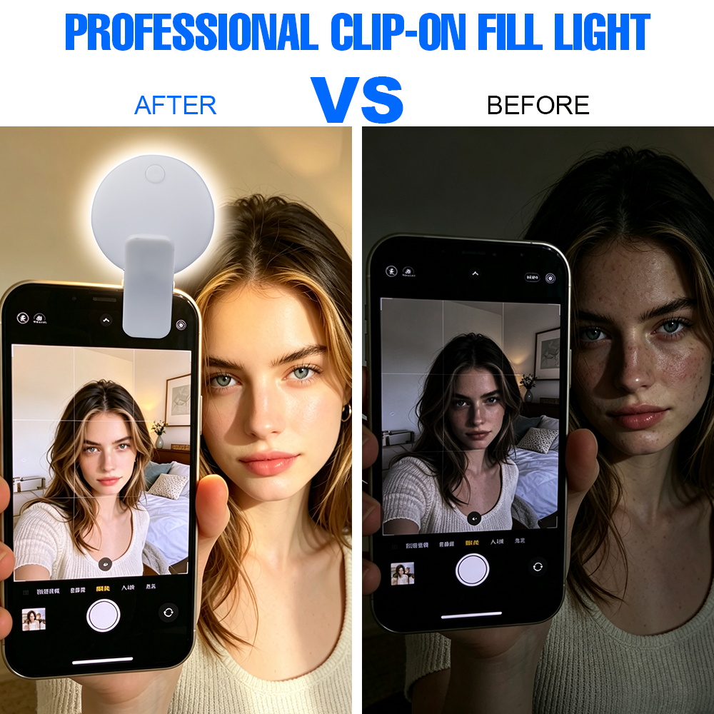Lampu Selfie LED Clip 3 Tingka - Photography Lighting Game ulasan dan harga