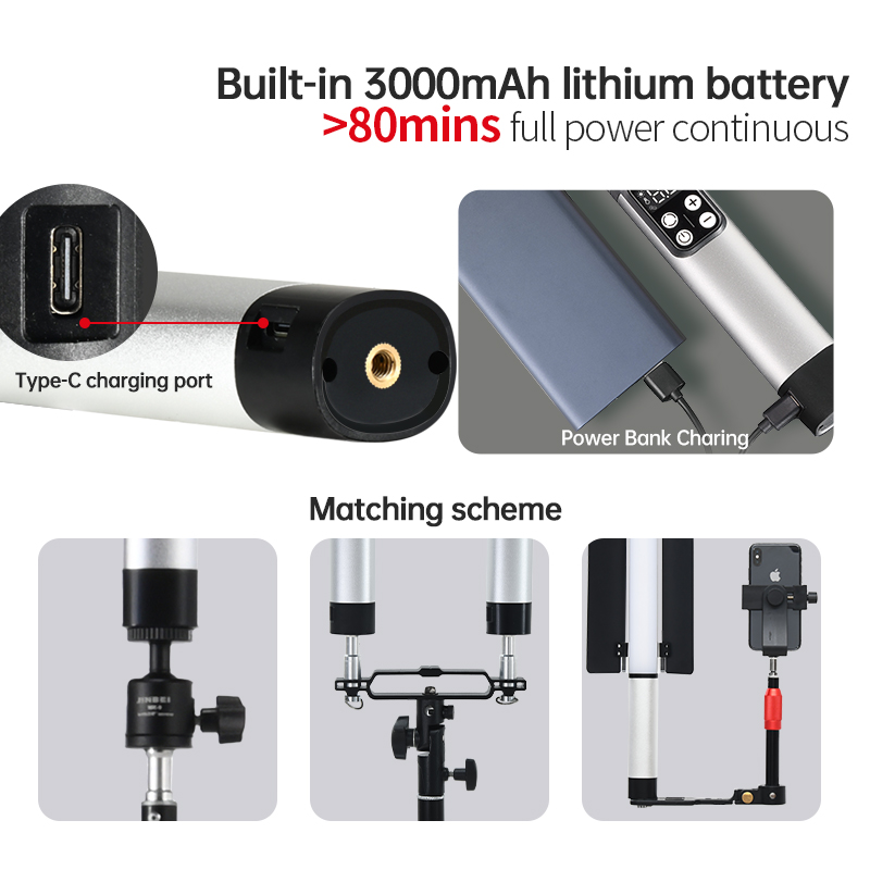 JINBEI EFT-220BI Lampu Video G - Photography Lighting Handheld ulasan dan harga