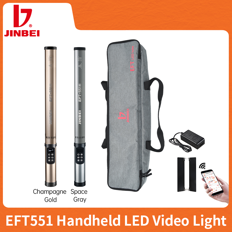 JINBEI EFT551 2700k-7500k Lamp - Photography Lighting Handheld ulasan dan harga